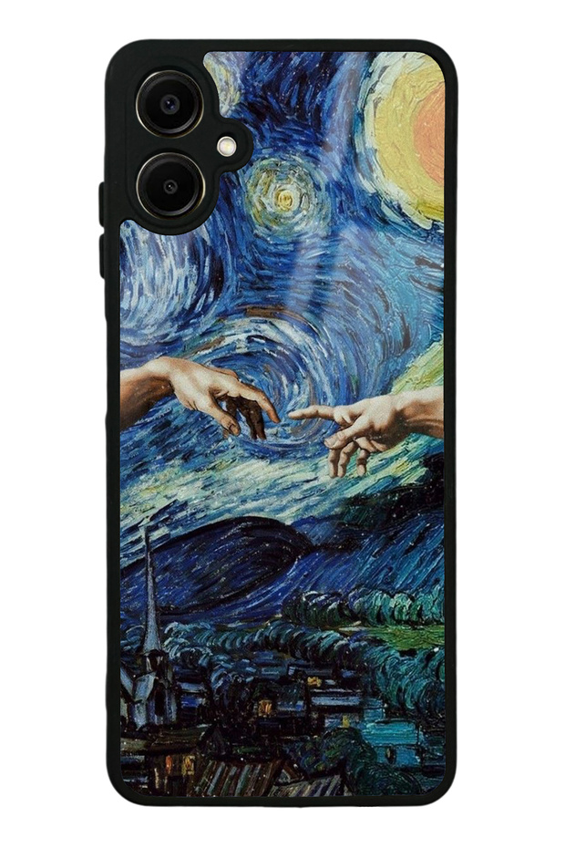 Samsung A06 Hand in Hand Design Glossy Phone Case