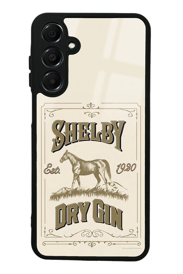 Samsung A16 Peaky Blinders Shelby Dry Gin Design Glossy Phone Case