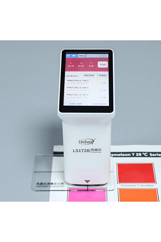 LS173 LS172 Portable Multifunctional Colorimeter With Touch Screens Color Analyzer Lab Values Ind... - 2
