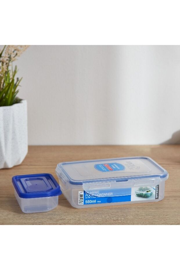 Rectangular Food Container - 550 ml | 6 PC - 2