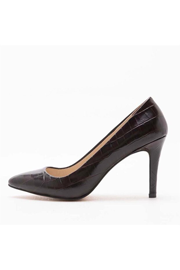 Katy Women's Genuine Crocodile Leather Stiletto Shoes K140