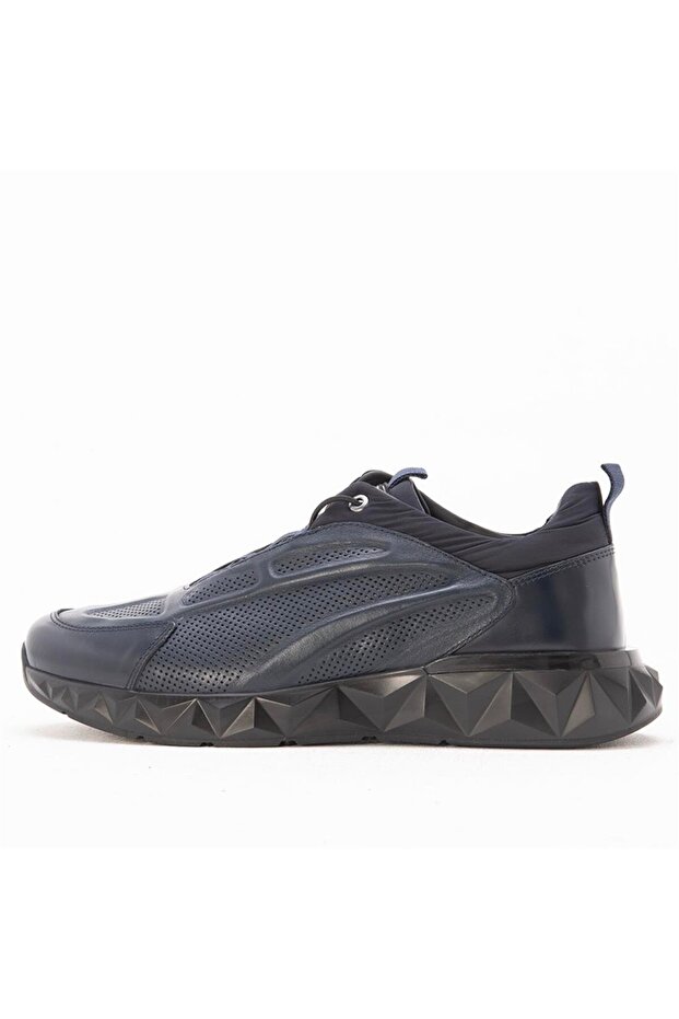 Alfonso Men's Genuine Leather Sneaker Shoes 18489