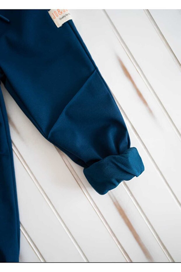 Interlock Pantolon Lacivert - 5