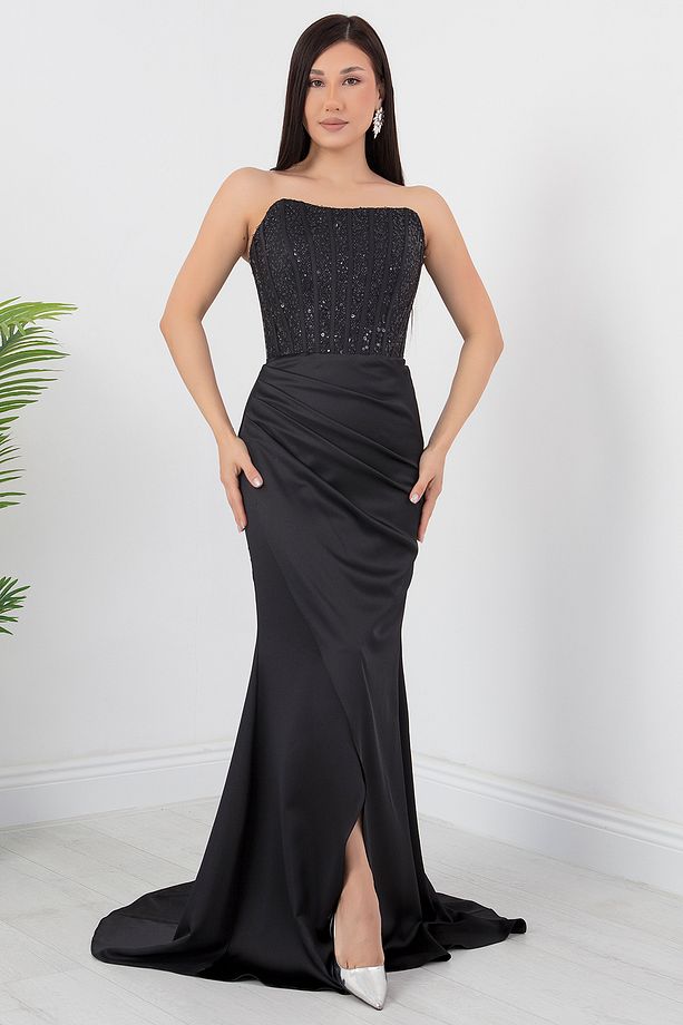Strazplez Pul Detay Sten Elbise ECR5294 - 6
