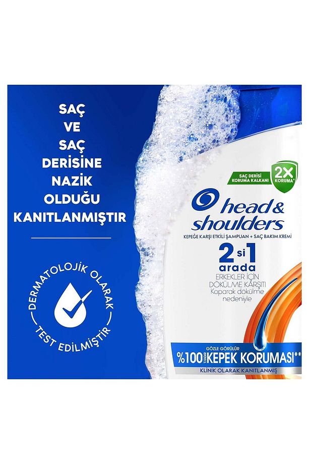 Head & Shoulders 330 Ml Şampuan 2-1 Erkeklere Özel X 6 Adet - 7
