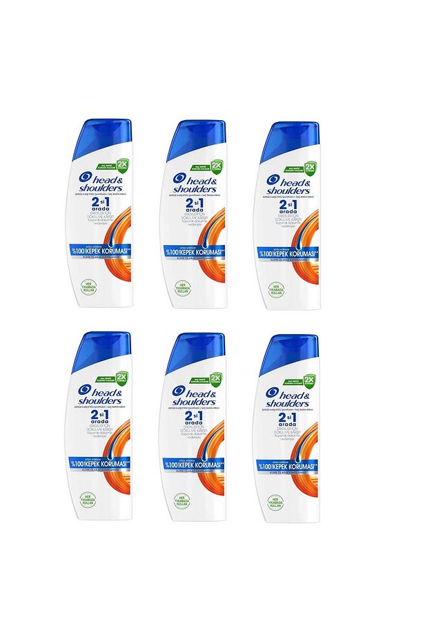Head & Shoulders 330 Ml Şampuan 2-1 Erkeklere Özel X 6 Adet - 1
