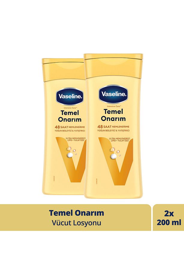 Vücut Losyonu Temel Onarım Kuru Ciltler Için 200 ml X 2 Adet - 1