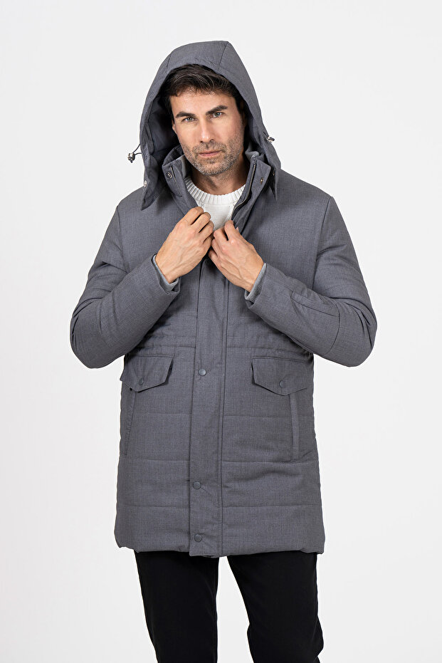 KAPÜŞONLU PARKA - 3