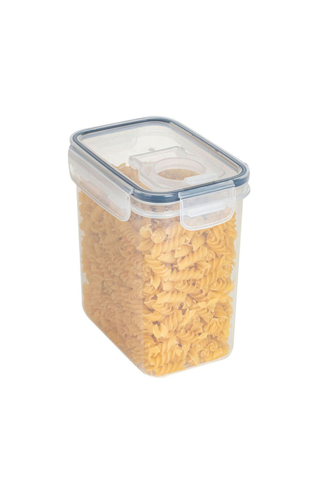 1.6L Sealed Plastic Food Storage Box Cereal Candy Dried Jars With Lid Fridge StorageTank Containers