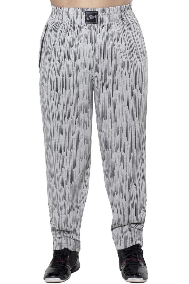 Rain Patterned Gray Body Pants 896 - 1
