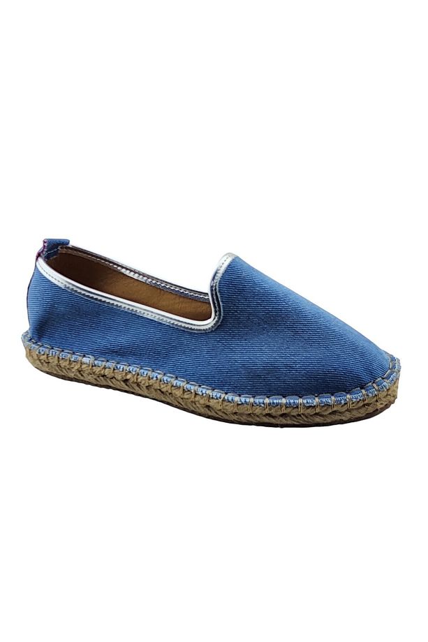 Açık Kot Günlük  Espadril Ayakkabı - 1