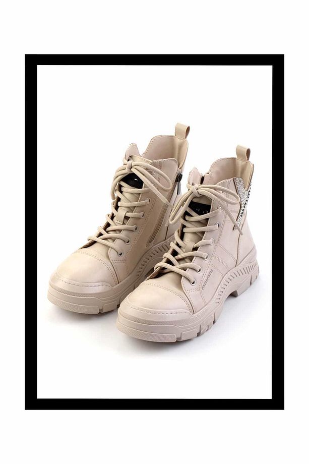 Bej  Kadın Bot & Bootie K02050002009 - 1