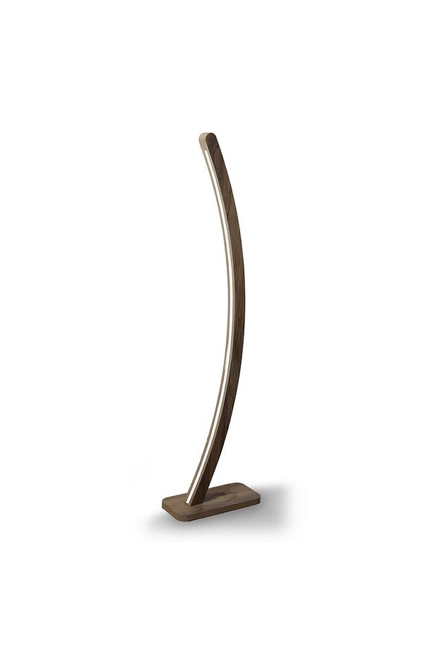 Ahşap Ağaç Masif Mdf Kavisli Yeni Nesil Kapadokya Serisi Curved Günışığı Led Aydınlatma Lambader - 4