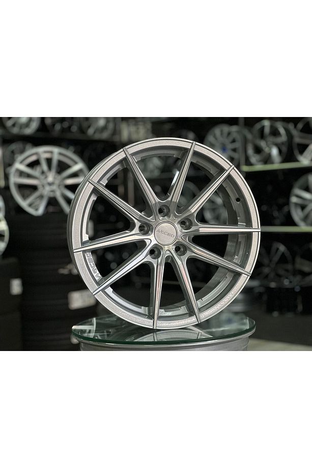CLKG708 5x112 7,5/17” ET35 73,1 SİLVER VW GOLF-PASSAT-JETTA-LEON-A3 UYUMLU JANT TAKIMI (4 ADET) - 1