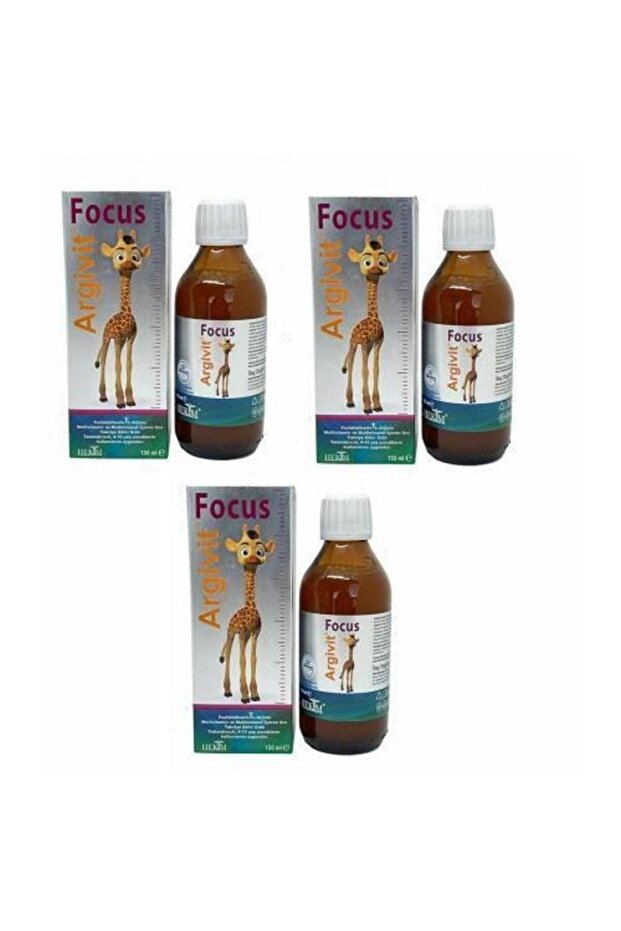 Focus Syrup 150 ml 3 Pieces