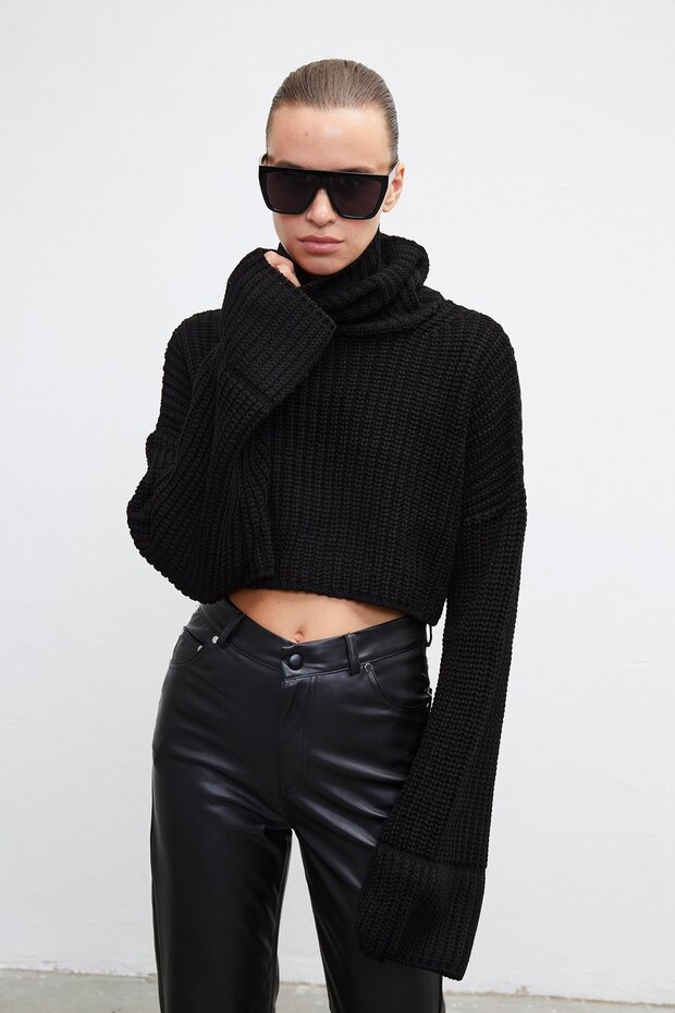 Lederhose Schwarz - 2