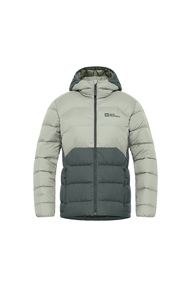 Ather Down Hoody Kadın Yeşil Outdoor Ceketi KADIN OUTDOOR CEKETİ A60330 - 1