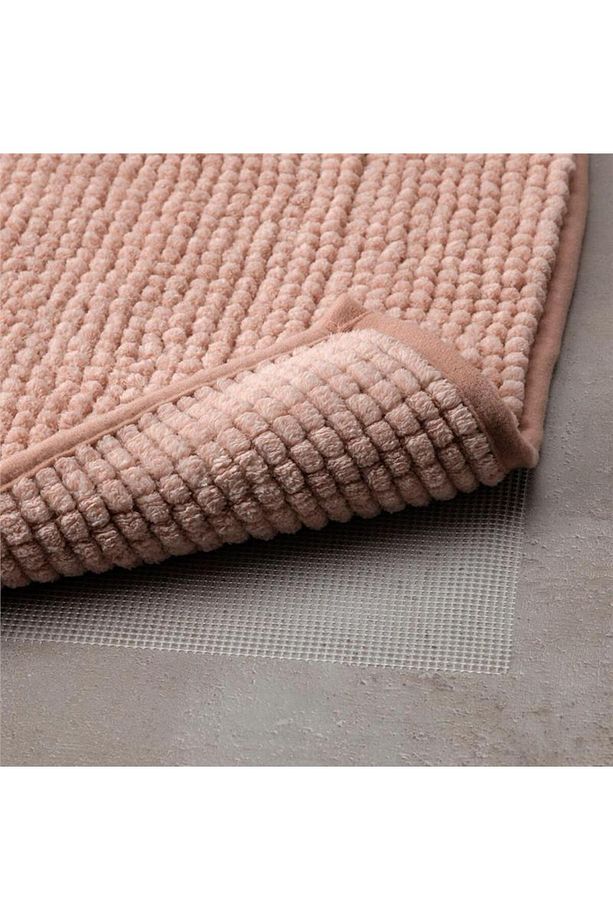 Banyo Paspası Açık Pembe Meridyendukkan 50x80 Cm Mikrofiber - Yumuşak Paspas - 4
