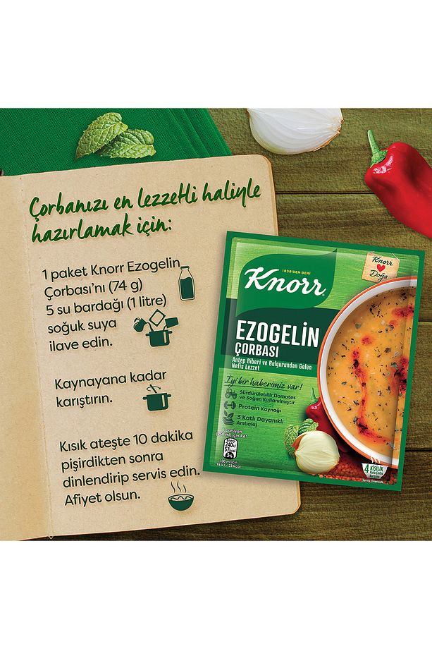Ezogelin Çorbası 74 gr X 12 Adet - 6