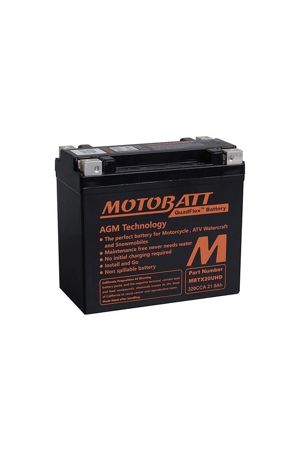 QUADFLEX 4 KUTUP 12V 21 Ah 320 CCA AKÜ MBTX20UHD - 1