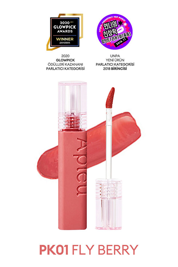 All-Day Lasting Tint with a Smooth Look a'Pıeu Juicy Pang Tint (Pk01 Fly Berry)