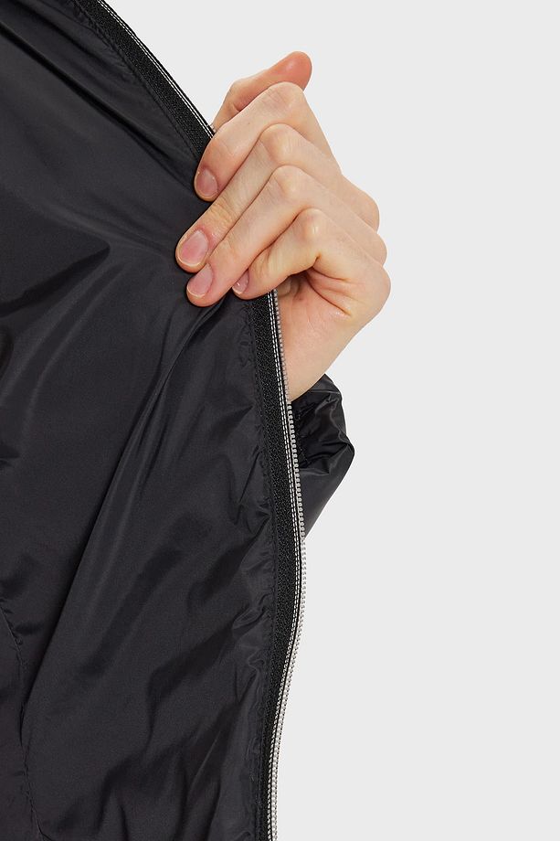 Kapitoneli Regular Fit Çıkarılabilir Kapüşonlu Şişme Mont  MONT 6DTK01 TN88Z 0210 - 5