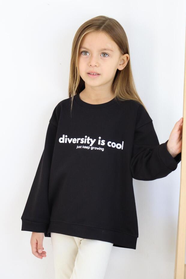 Diversity Baskılı Unisex Sweatshirt - 1