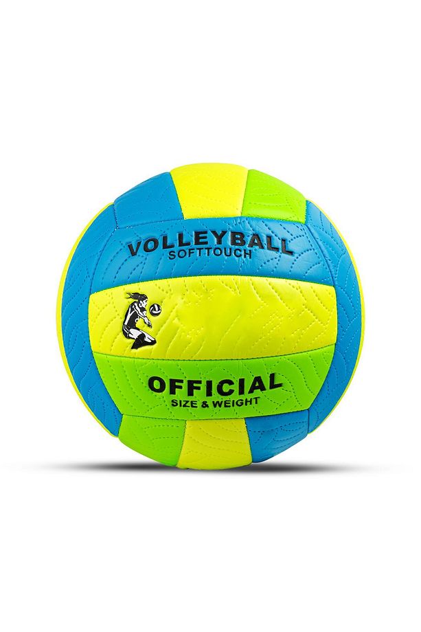 1.Kalite Yumuşak Yüzey Dikişli Soft Touch Voleybol Topu İç ve Dış Mekan 5no Çift Astar Eğitici Top - 3