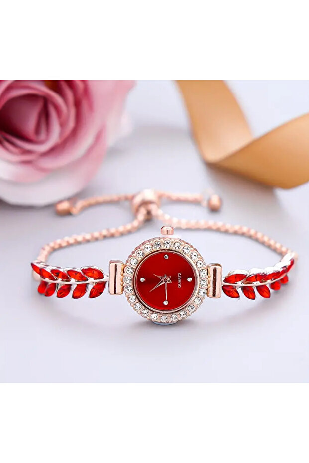 Adjustable Red Watch - 5