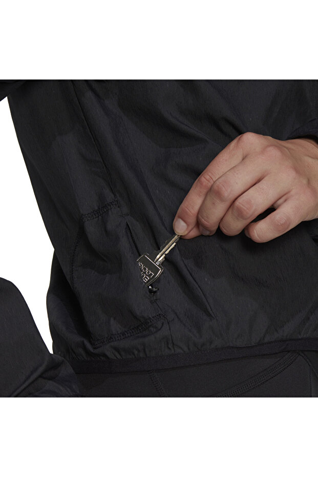 Run It Kadın Siyah Koşu Ceketi KADIN KOŞU CEKETİ HM4288 - 7