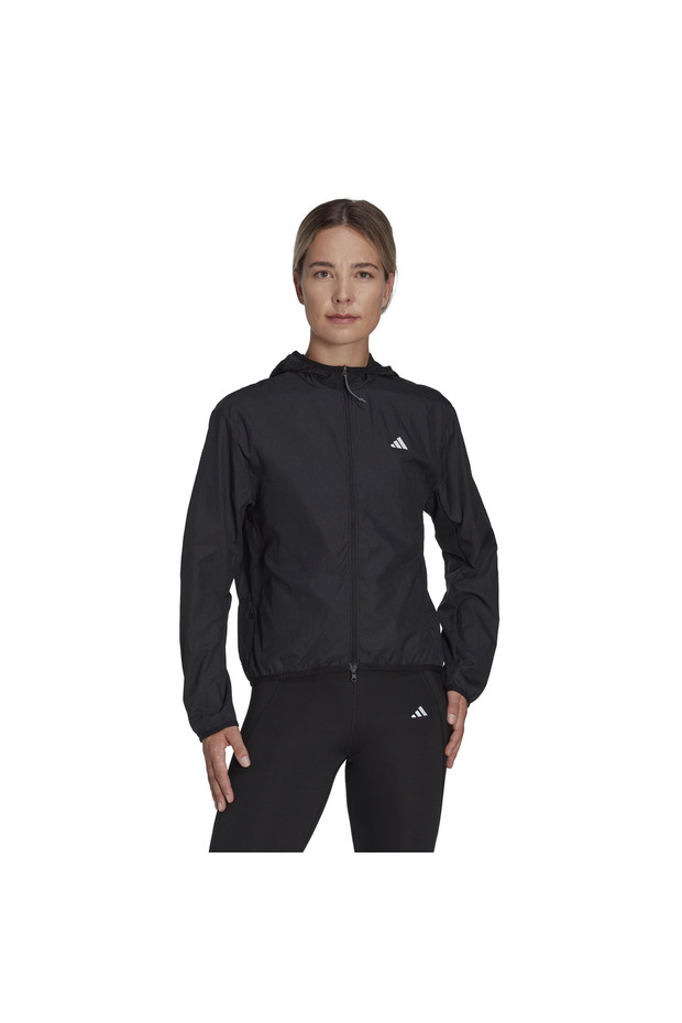 Run It Kadın Siyah Koşu Ceketi KADIN KOŞU CEKETİ HM4288 - 2