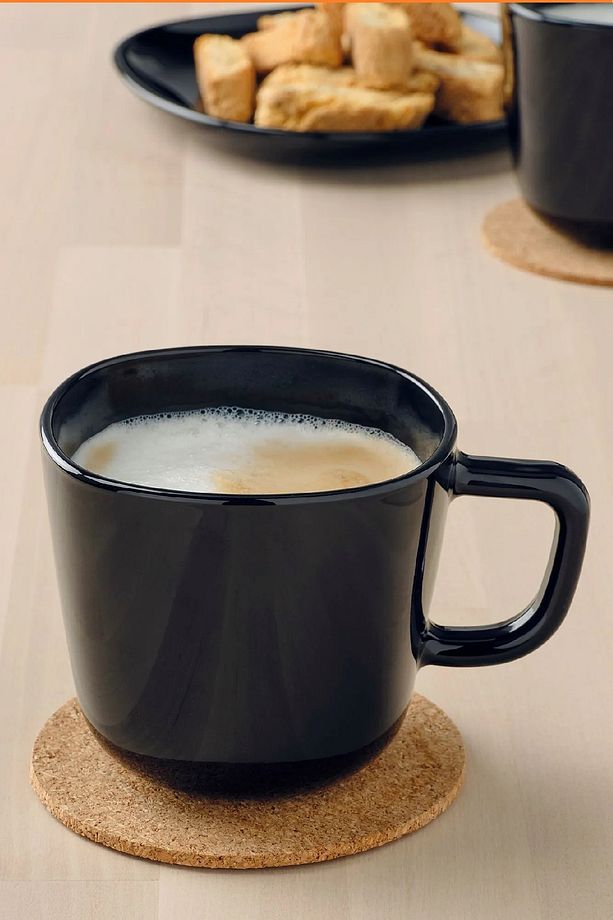Backig Siyah Kupa Seti 370 ml \ 6 Adet - 2