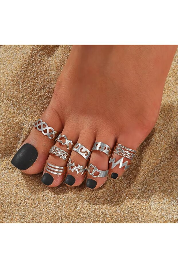 Dunphy Toe Finger Ring Set - 1