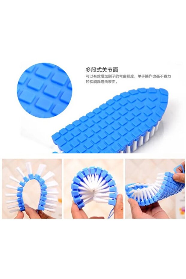 فرشاة تنظيف مرنة قابلة للانحناء - 2