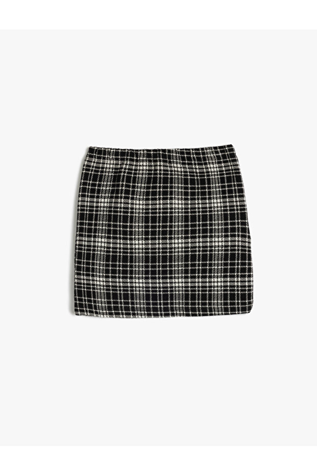 Basic Mini Skirt Slim Fit with Elastic Waist