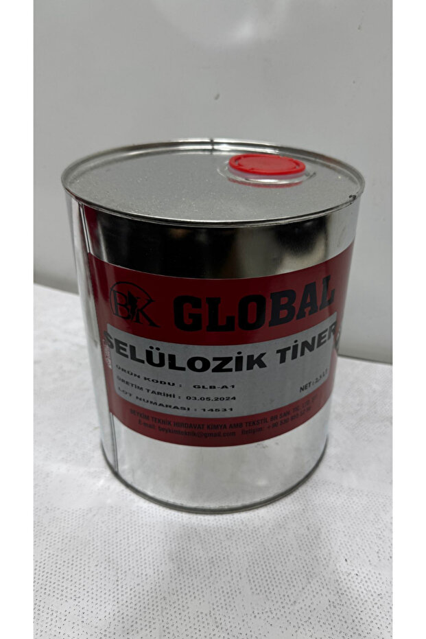 selülozik tiner 2.5 lt - 1