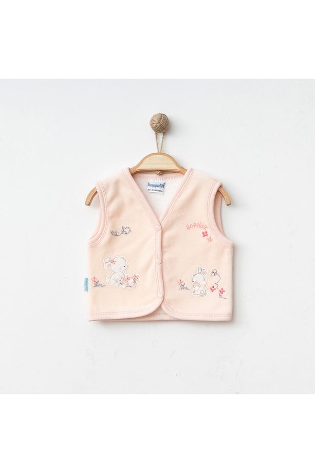 VELSOFT ASTARLI KADİFE BEBEK YELEK - 1
