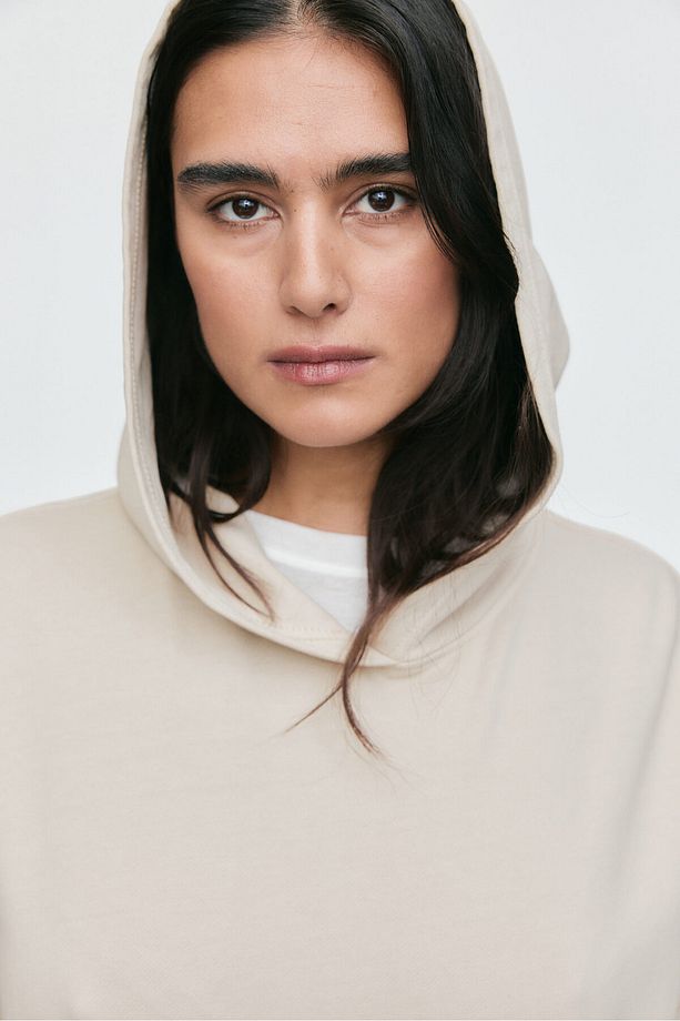 Kapüşonlu Oversize Üst - 2