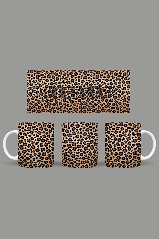 Leopar Deseni / Leopard Temalı Kupa - 1