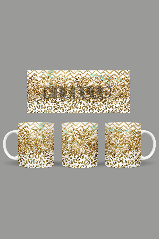 Leopar Deseni / Leopard Temalı Kupa - 1