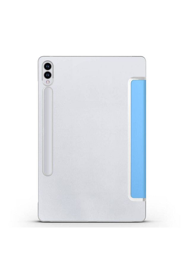 Galaxy Tab S9 Fe Plus 12.4" Uyumlu Smart Uyku Modlu Standlı Arkası Şeffaf Kapaklı X610 (UYUMLU) - 1