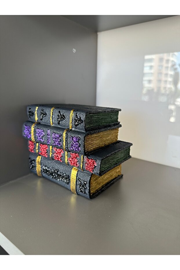 4'lü Kitap Dekor Biblo - 2