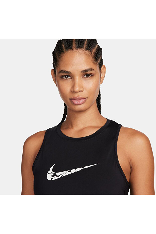 Black One Swoosh Women's Running Vest