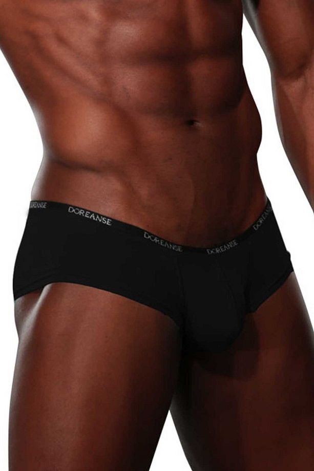 Erkek Modal Torbalı Ince Bel Bantlı Mini Paça Boxer 1781 - 4