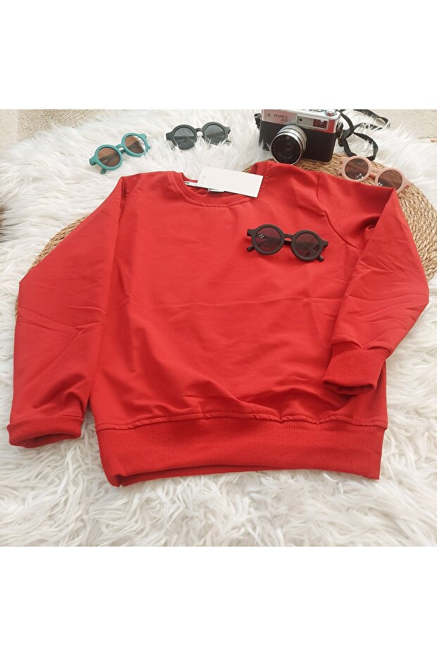 Düz sweatshirt