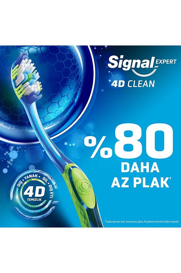 Ultra Clean Expert 4D Clean Diş Fırçası 1+1 Orta - 3