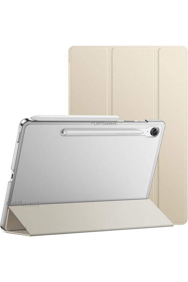 Samsung Galaxy Tab S9 Fe/s10 Fe 10.9 Kılıf Akıllı Smart Standlı Arkası Şeffaf Kapaklı X520 (UYUMLU) - 1
