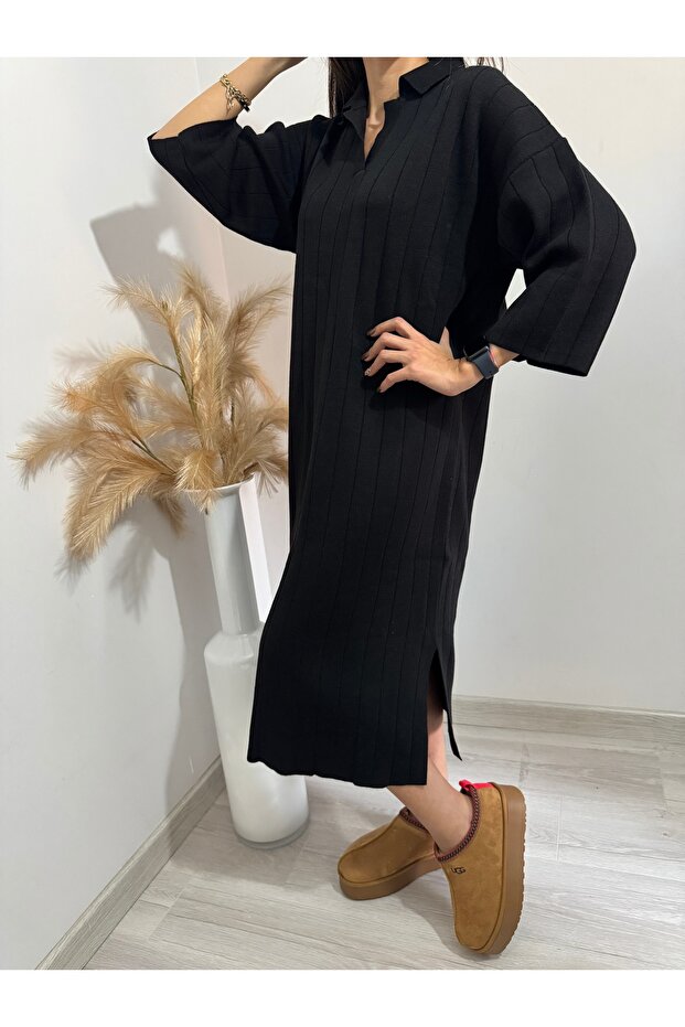 In shine Triko Elbise - 1