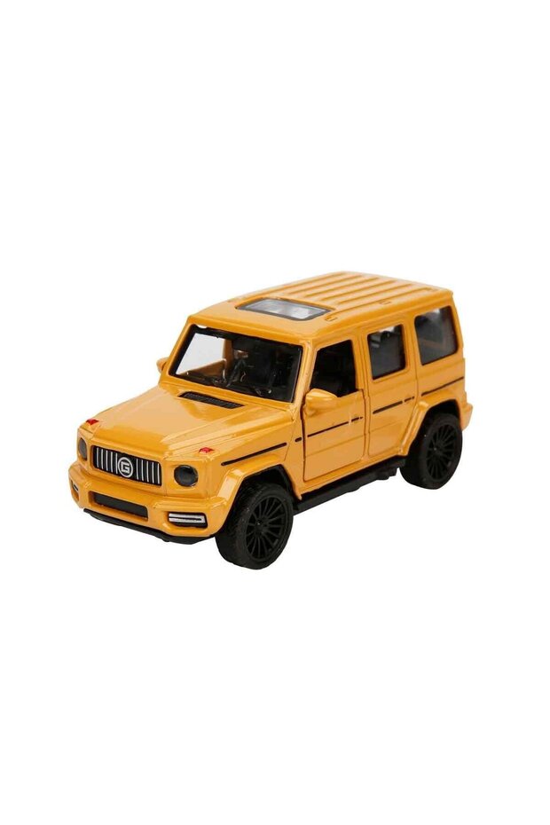 1:43 Maxx Wheels Premium Suv Car 10 cm 39151 Yellow