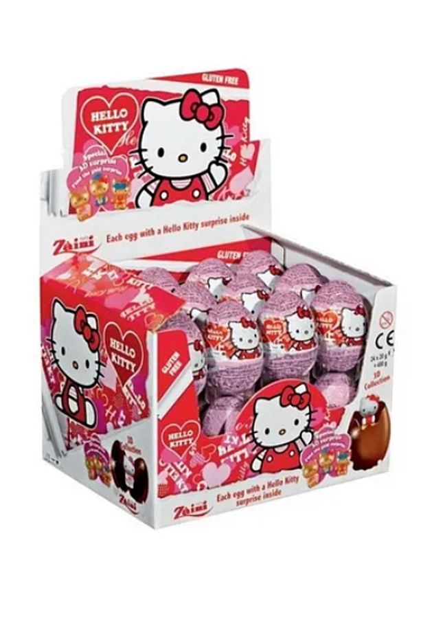 Hello Kitty Çikolatalı Sürpriz Yumurta 24 Adet - 1